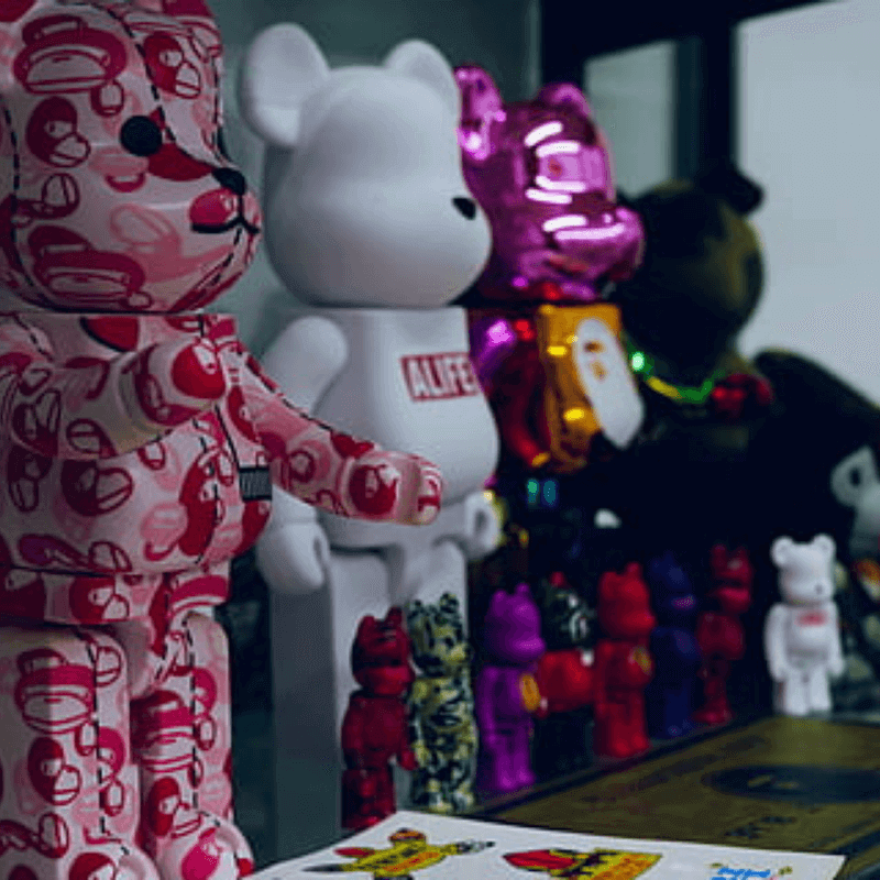 Le bearbrick illustré par les artistes